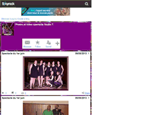 Tablet Screenshot of dance7.skyrock.com