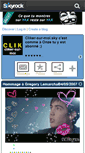 Mobile Screenshot of cliker-sur-moi.skyrock.com
