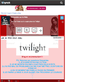 Tablet Screenshot of faan-fiction-twilight.skyrock.com