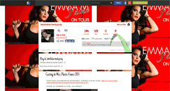 Desktop Screenshot of labellekarinedupray.skyrock.com