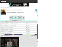 Tablet Screenshot of beyonce-knowles2009.skyrock.com