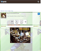 Tablet Screenshot of amandinecousin.skyrock.com