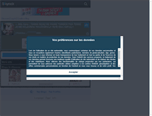 Tablet Screenshot of mlle-k-ro-x3.skyrock.com
