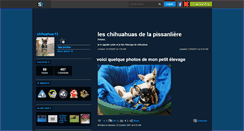 Desktop Screenshot of chihuahua-13.skyrock.com