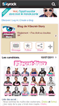 Mobile Screenshot of hsecret-story.skyrock.com