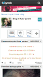 Mobile Screenshot of futur-parent.skyrock.com