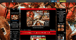 Desktop Screenshot of lepetitmaraisgrill.skyrock.com