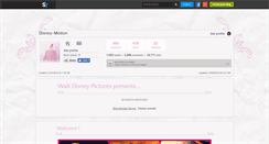Desktop Screenshot of disney-motion.skyrock.com