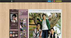 Desktop Screenshot of jonas-brother.skyrock.com