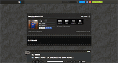 Desktop Screenshot of deejaymatt974.skyrock.com