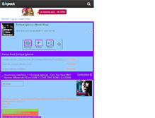 Tablet Screenshot of enrique-love-musique.skyrock.com