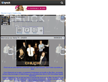 Tablet Screenshot of chuck-serie-tv.skyrock.com