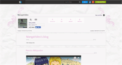 Desktop Screenshot of mangavideo.skyrock.com