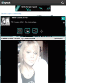 Tablet Screenshot of caroliiinne.skyrock.com