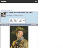 Tablet Screenshot of dessinscouts.skyrock.com