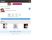 Tablet Screenshot of floricienta05.skyrock.com