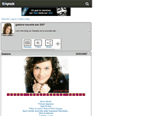 Tablet Screenshot of gaetane-fan.skyrock.com