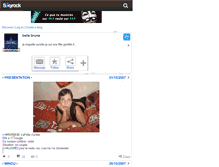 Tablet Screenshot of bellebrune081.skyrock.com