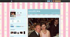 Desktop Screenshot of jojo-x20.skyrock.com