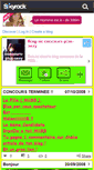Mobile Screenshot of concours-plus-sexy.skyrock.com