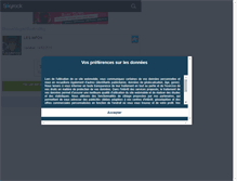 Tablet Screenshot of lesinfos.skyrock.com