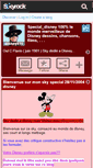 Mobile Screenshot of disney411.skyrock.com