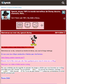 Tablet Screenshot of disney411.skyrock.com