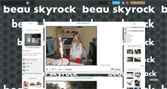 Desktop Screenshot of la-petite-blondasse.skyrock.com
