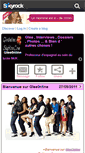 Mobile Screenshot of glee0nline.skyrock.com