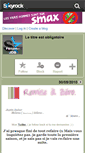Mobile Screenshot of fiction--jdb.skyrock.com