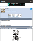Tablet Screenshot of gille.skyrock.com