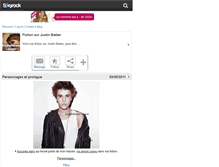 Tablet Screenshot of fictionbieber--justin.skyrock.com