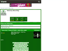 Tablet Screenshot of helala-boys-music.skyrock.com