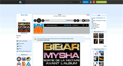 Desktop Screenshot of bibar92music.skyrock.com
