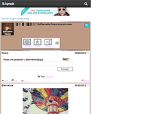 Tablet Screenshot of eternelle-daays.skyrock.com