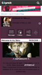 Mobile Screenshot of bella-edward-art-love.skyrock.com