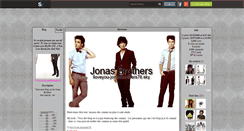 Desktop Screenshot of iloveyou-jonasbrothers78.skyrock.com