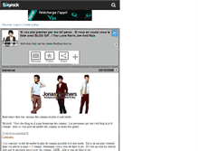 Tablet Screenshot of iloveyou-jonasbrothers78.skyrock.com