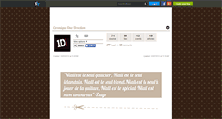 Desktop Screenshot of chronique-one-direction.skyrock.com