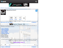 Tablet Screenshot of euro-foot-31.skyrock.com