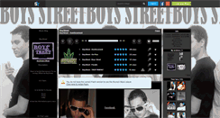 Desktop Screenshot of boystreet-officiel.skyrock.com