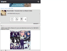 Tablet Screenshot of eleanorcalder.skyrock.com