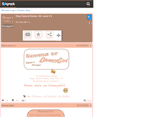 Tablet Screenshot of disneyygirl.skyrock.com