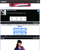 Tablet Screenshot of fans-astrid.skyrock.com
