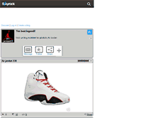 Tablet Screenshot of air-jordan23.skyrock.com