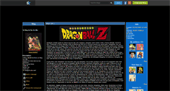 Desktop Screenshot of dragonballz87.skyrock.com