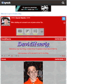 Tablet Screenshot of davidhenrie.skyrock.com