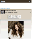 Tablet Screenshot of amour-vampirique666.skyrock.com