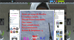 Desktop Screenshot of labestdelphine.skyrock.com