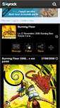 Mobile Screenshot of burningfloor.skyrock.com